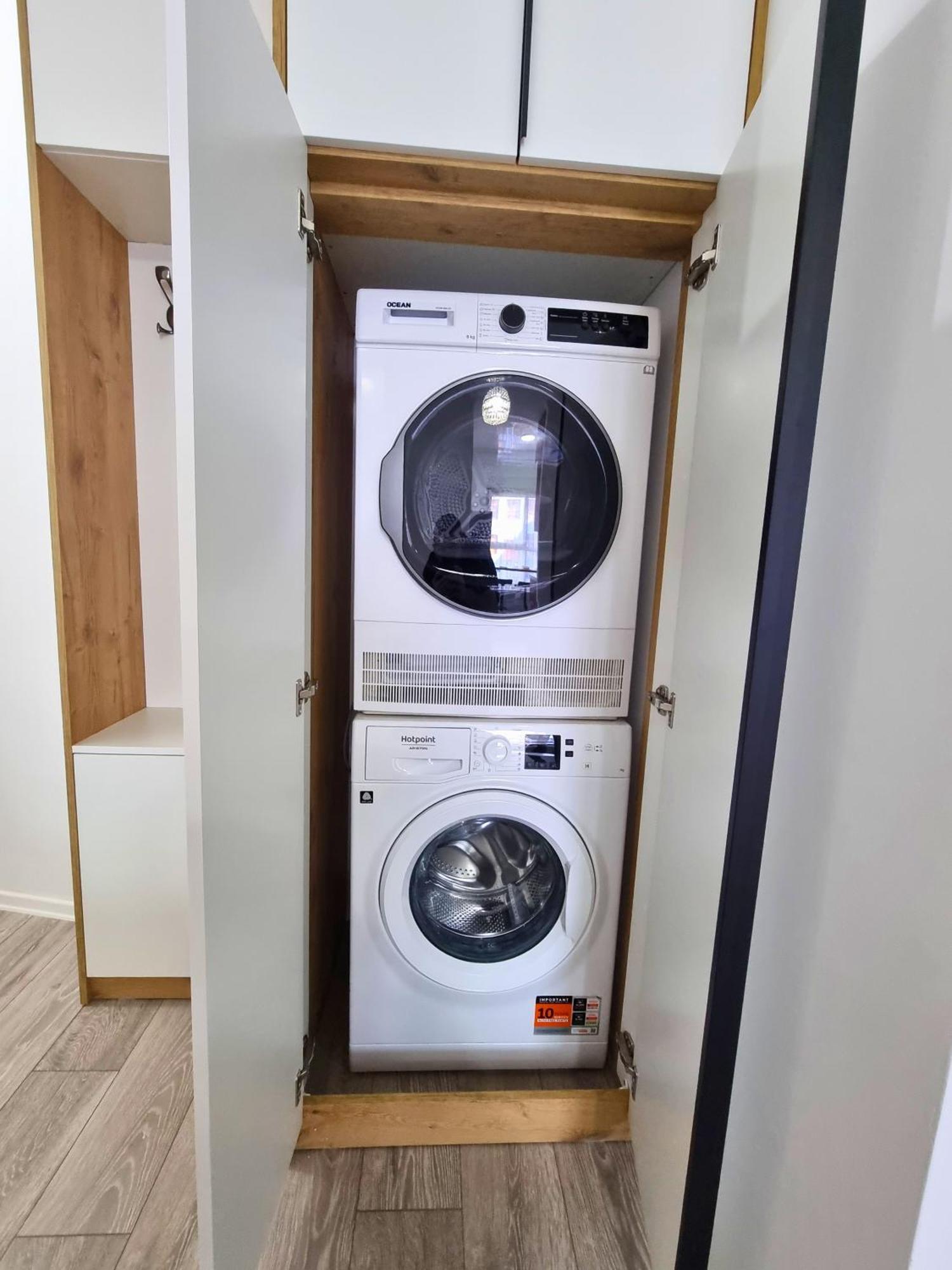 Cozy 2br Free Parking-wifi-ac-dryer Apartamento